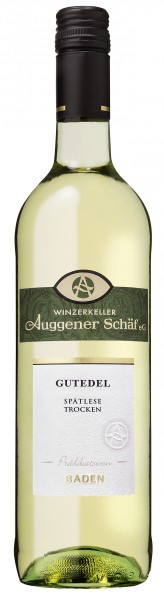 Gutedel Spätlese 2020 trocken - Winzerkeller Auggener Schäf