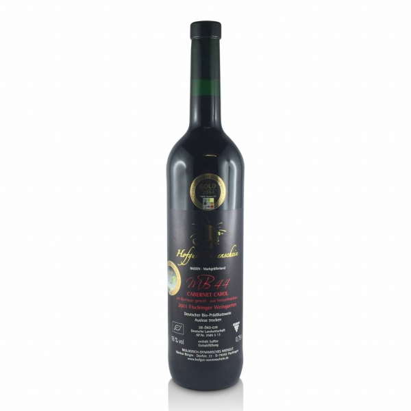 MB44 Cabernet Carol 2010 , Barrique Auslese trocken - Hofgut Sonnenschein - Biowein