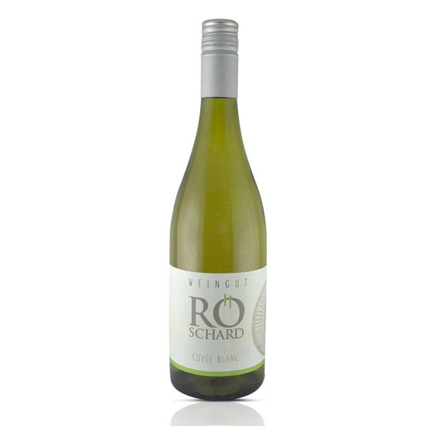 2016er Cuvée Blanc trocken - Weingut Röschard (50% Grauburgunder/Chardonnay im großen Holzfass gerei