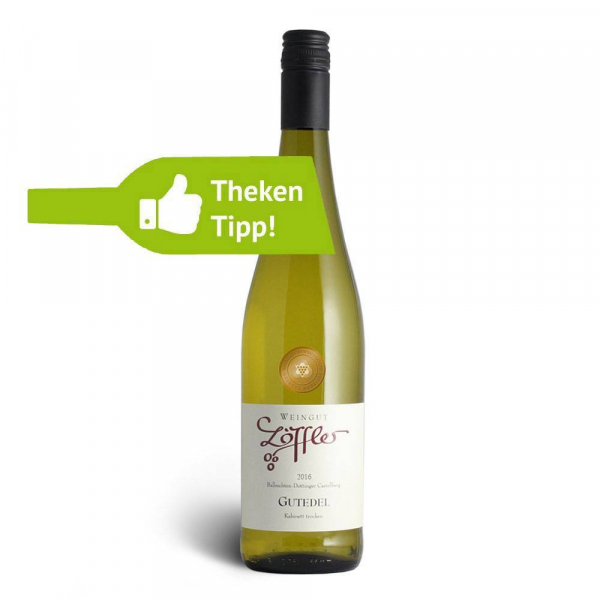 Gutedel Kabinett trocken 2017 - Weingut Löffler