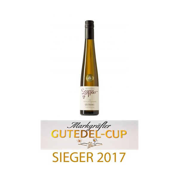 Gutedel Trockenbeerenauslese 2015er süß, Goldmedaille - 93.3 Pt. GOLD Mondial du Chasselas