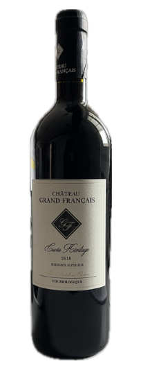 2018 Chateau Grand Francais Cuvee Heritage Bordeaux Superieur