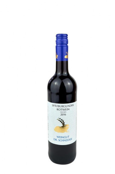 Spätburgunder Rotwein trocken 2017 - Weingut Dr. Schneider