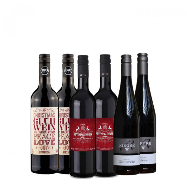 Markgräfler Winzerglühwein Probierpaket - 6 x 0,75 L