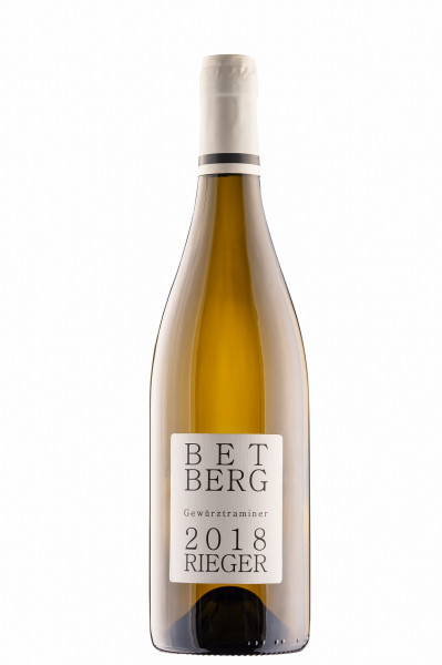 Gewürztraminer BETBERG 2020 trocken - Weingut Rieger - Biowein