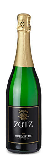 Sekt Muskateller extra trocken - Weingut Julius ZOTZ