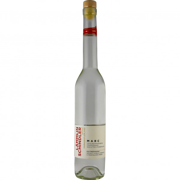 Marc, Weintresterbrand 0,5 l – 42 Vol. % - Lämmlin-Schindler Bio