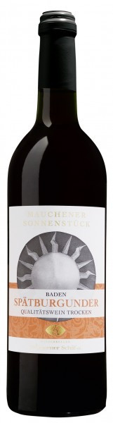 Spätburgunder Mauchener Sonnenstück 2020 Qualitätswein trocken - Winzerkeller Auggener Schäf - ABVER