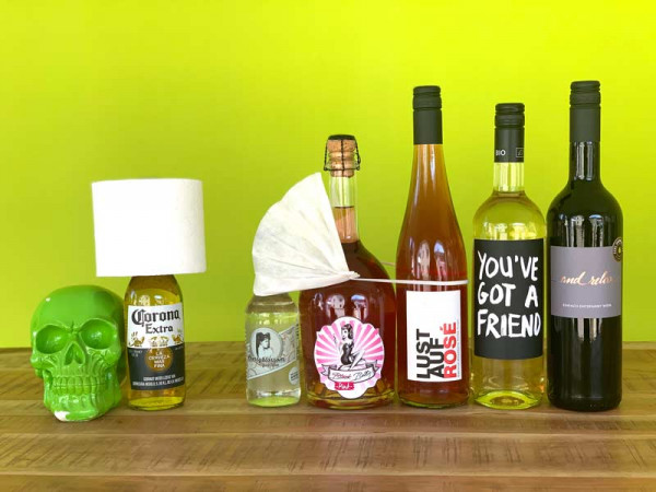 "STAY@HOME Paket" - die Digital-Socialising Wein & Gin Anti-Corona Online Weinprobe!